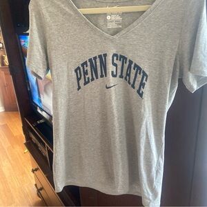 Nike Gray Penn State Muscle Tee